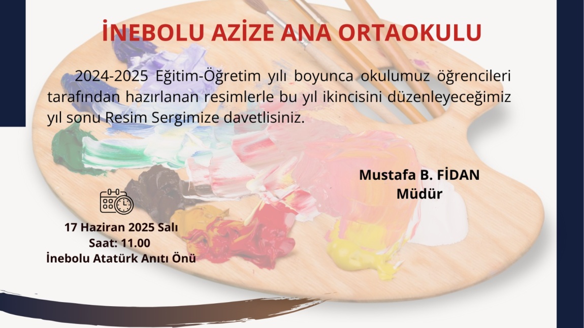 Sene Sonu Resim Sergisi